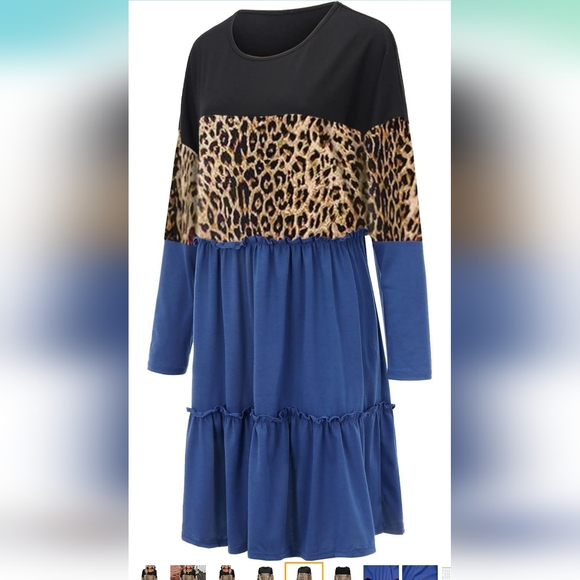 Color Block Dress - Picture 12 of 13